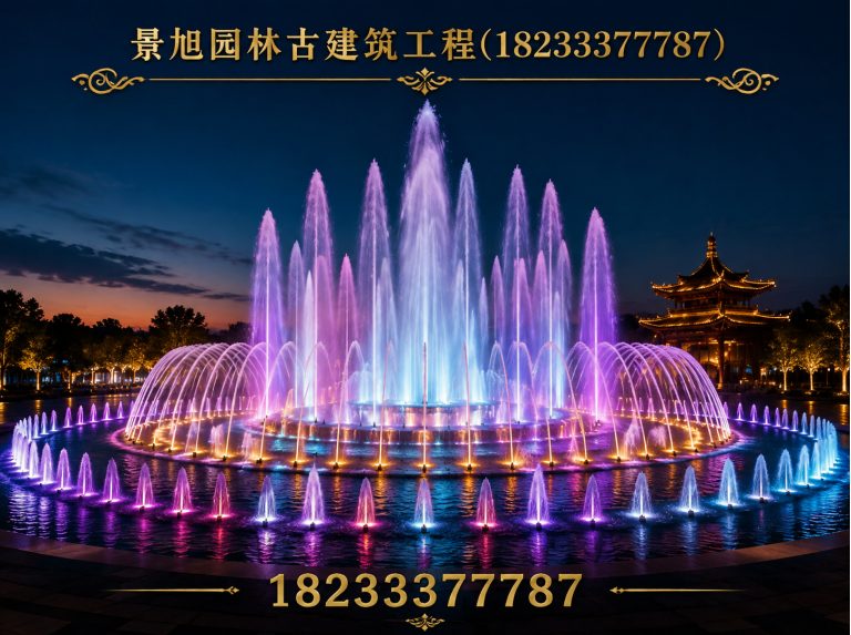 安国市仿古牌楼展示图